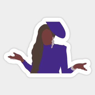 jaida essence hall Sticker